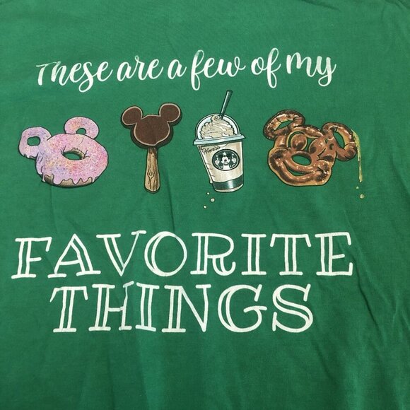 Bespoke Size L Green Disney Things These Are A Few Of My Favorite Things Snacks - Picture 4 of 6